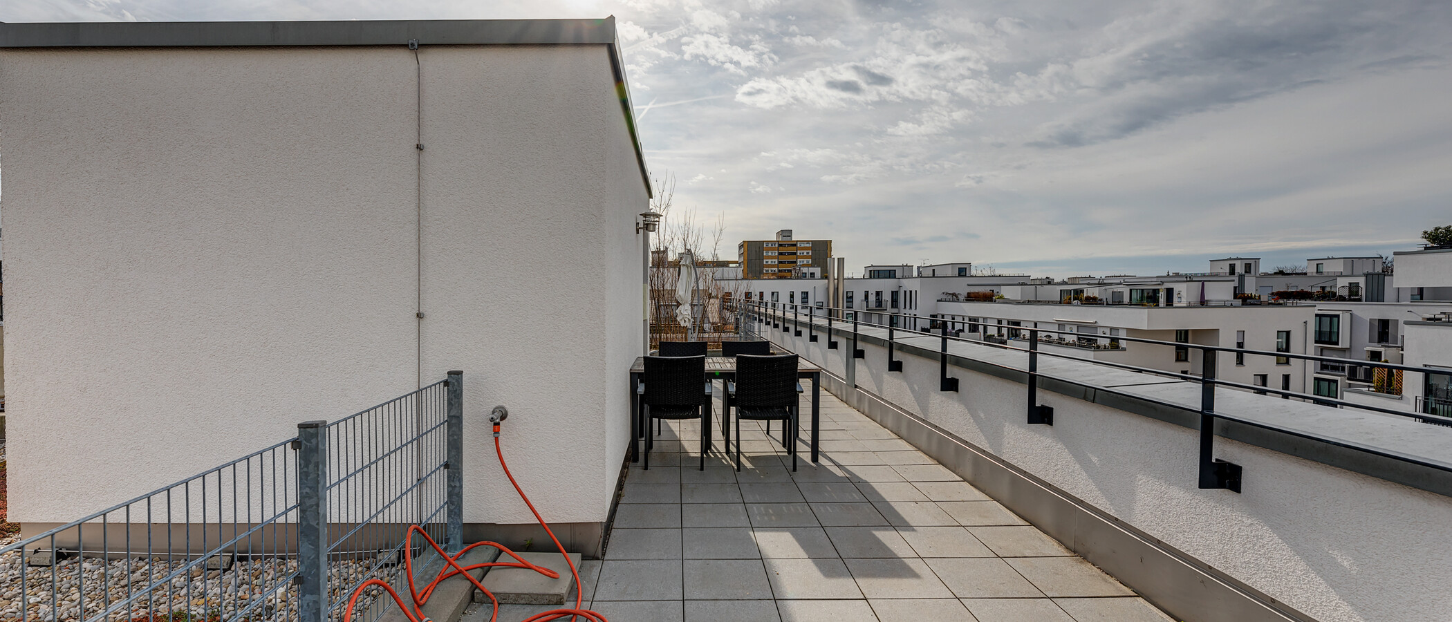 appartamento München Obergiesing 03 terrazza sul tetto 9441