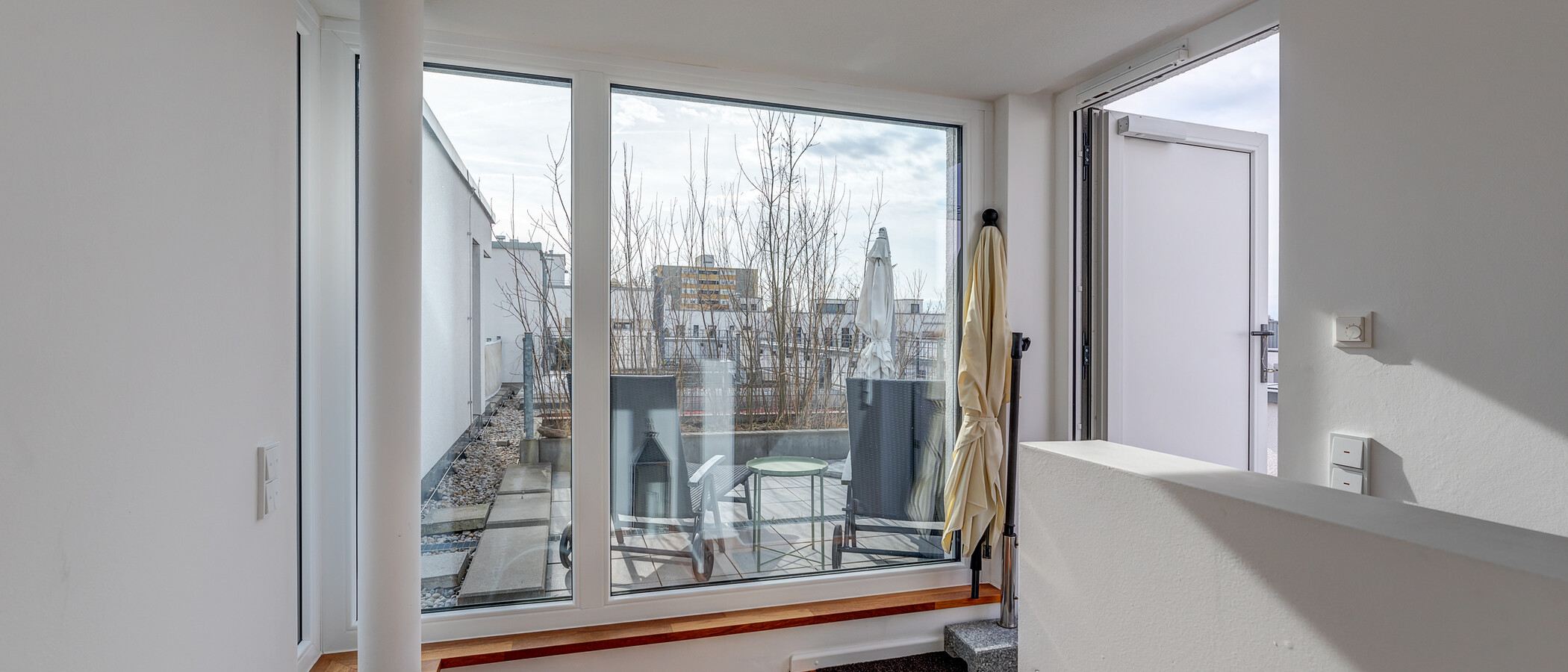 appartamento München Obergiesing 04 terrazza sul tetto 9441