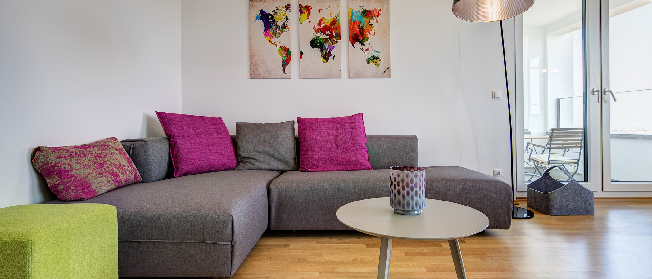 appartamento München Obersendling 02 soggiorno 9445