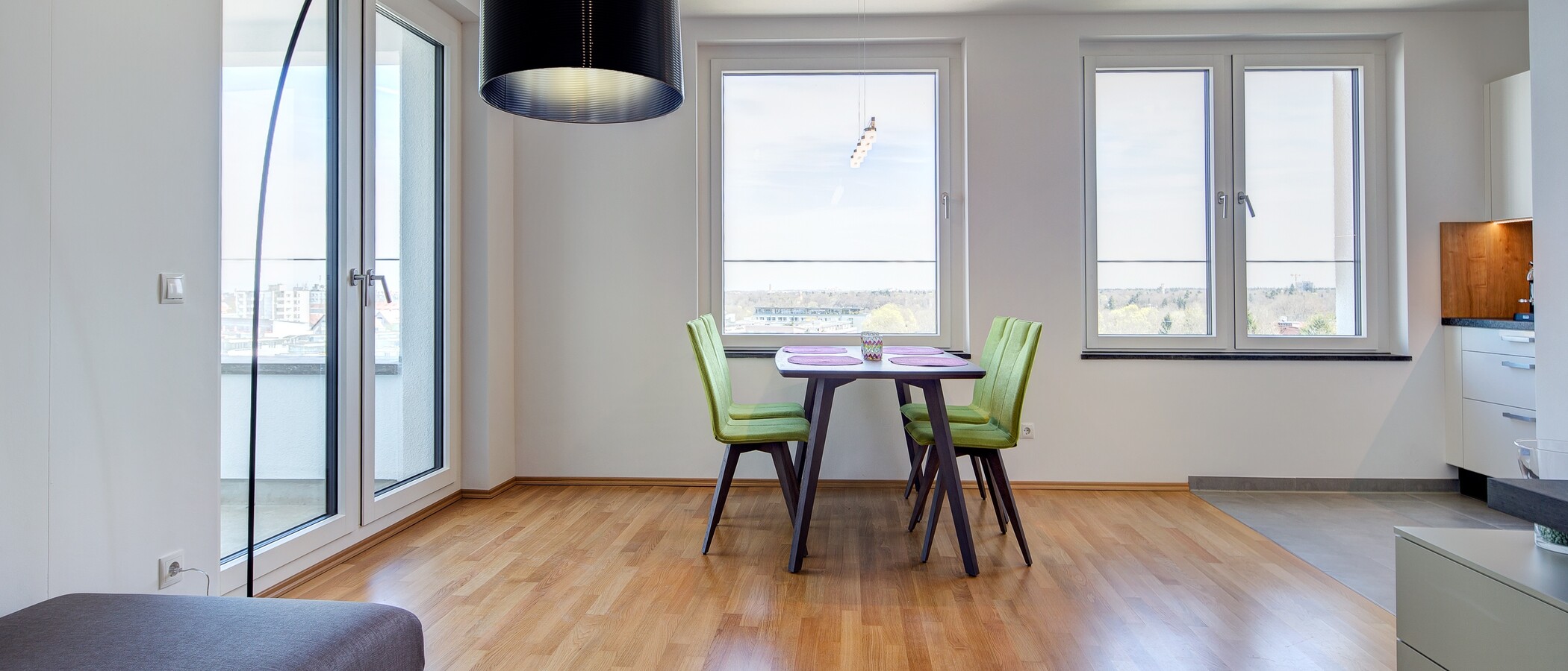 appartamento München Obersendling 03 soggiorno 9445