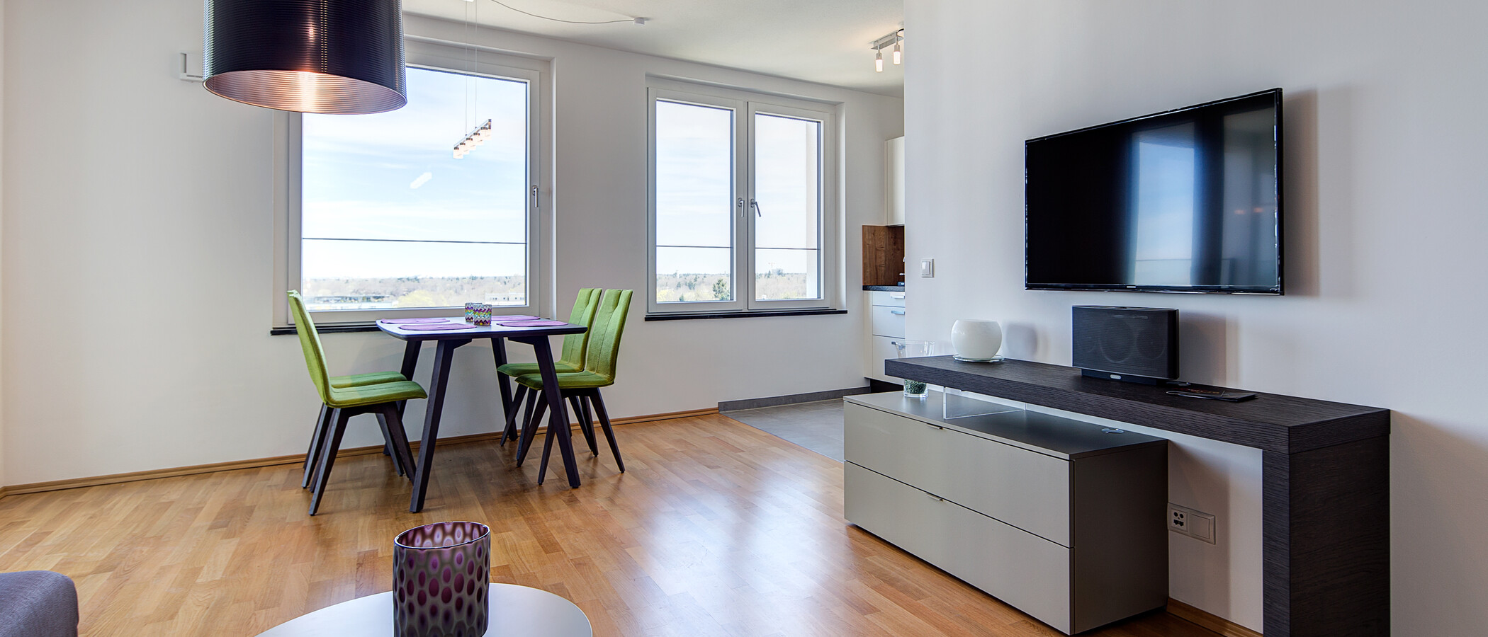 appartamento München Obersendling 04 soggiorno 9445