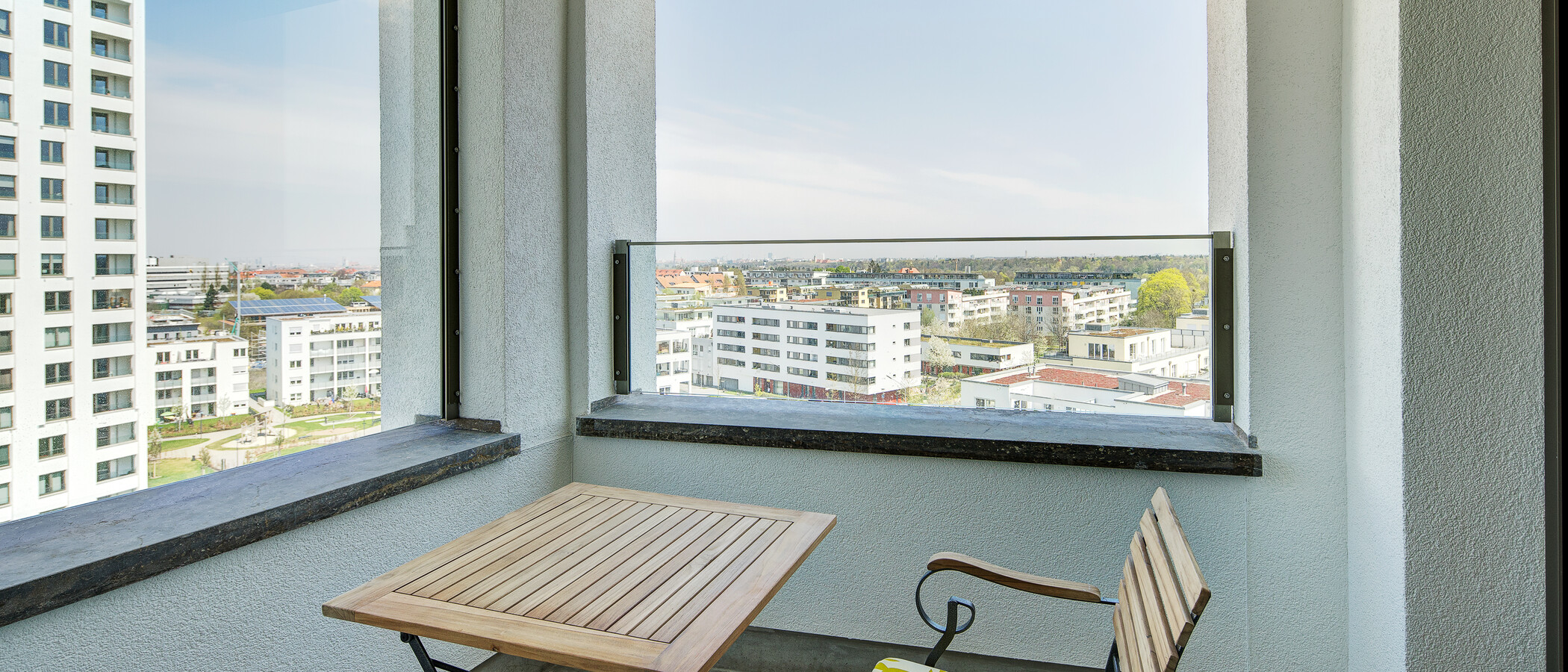 appartamento München Obersendling 01 balcone 9445