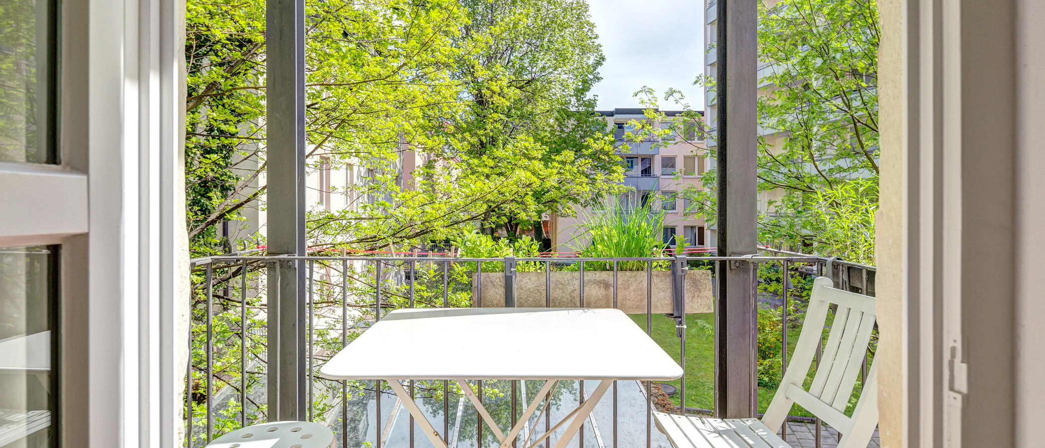 appartamento München Haidhausen 01 1° balcone 9460
