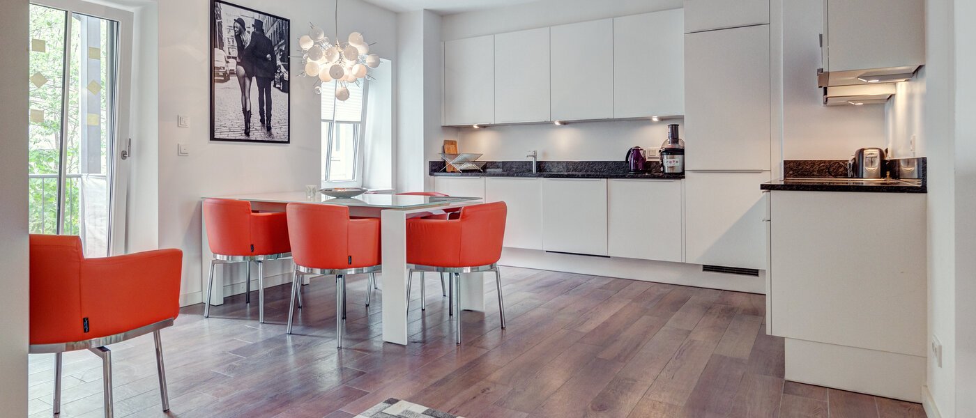 appartamento München Lehel 01 cucina 9478