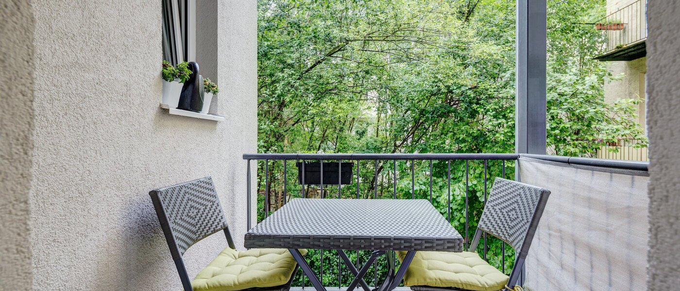 appartamento München Lehel 01 balcone 9478