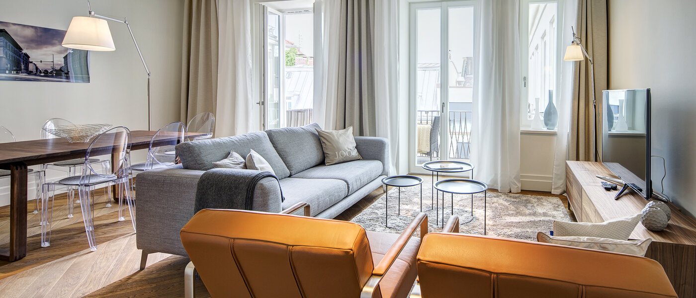 appartamento München Maxvorstadt - Rund um den Josephplatz 01 soggiorno 9480