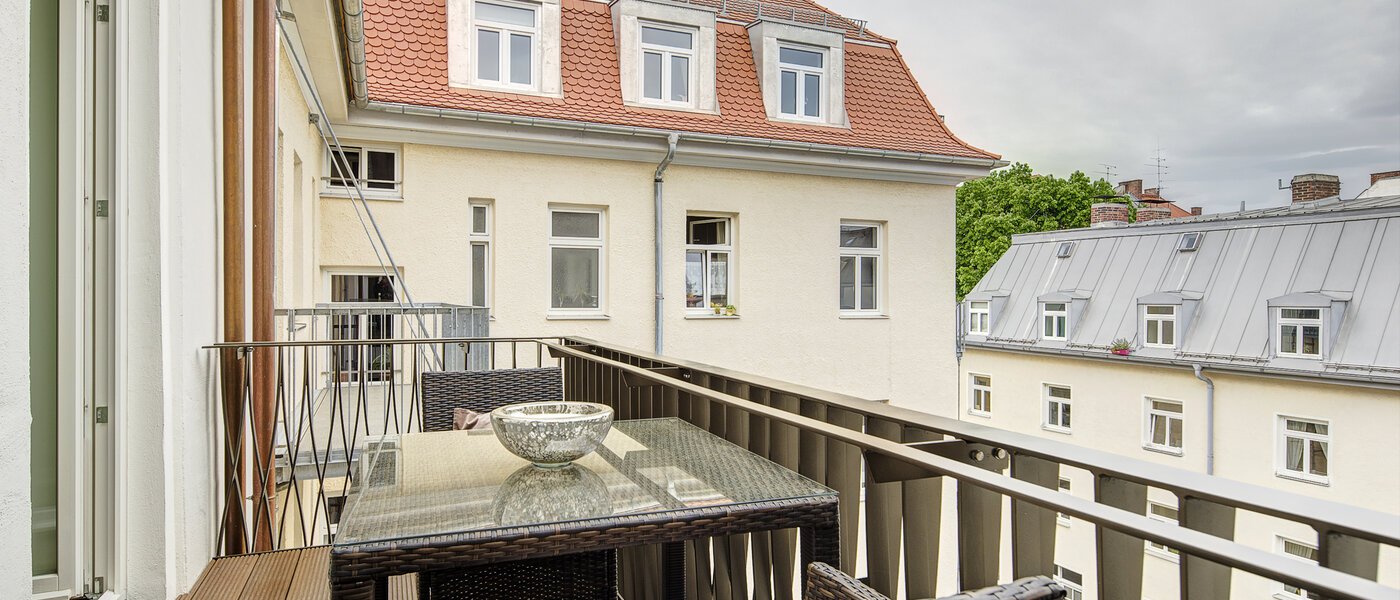 appartamento München Maxvorstadt - Rund um den Josephplatz 01 balcone 9480
