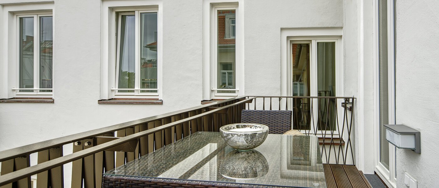 appartamento München Maxvorstadt - Rund um den Josephplatz 03 balcone 9480