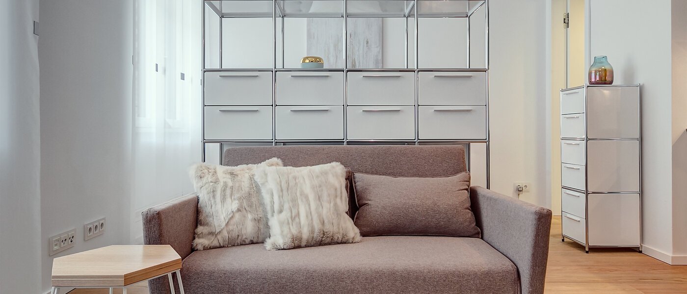 appartamento München Schwabing (rechts der Leopoldstraße) 02 soggiorno 9520