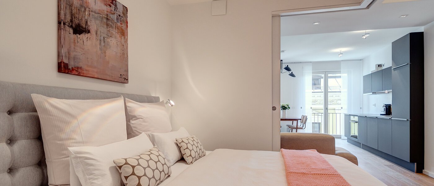 appartamento München Schwabing (rechts der Leopoldstraße) 04 zona notte 9521