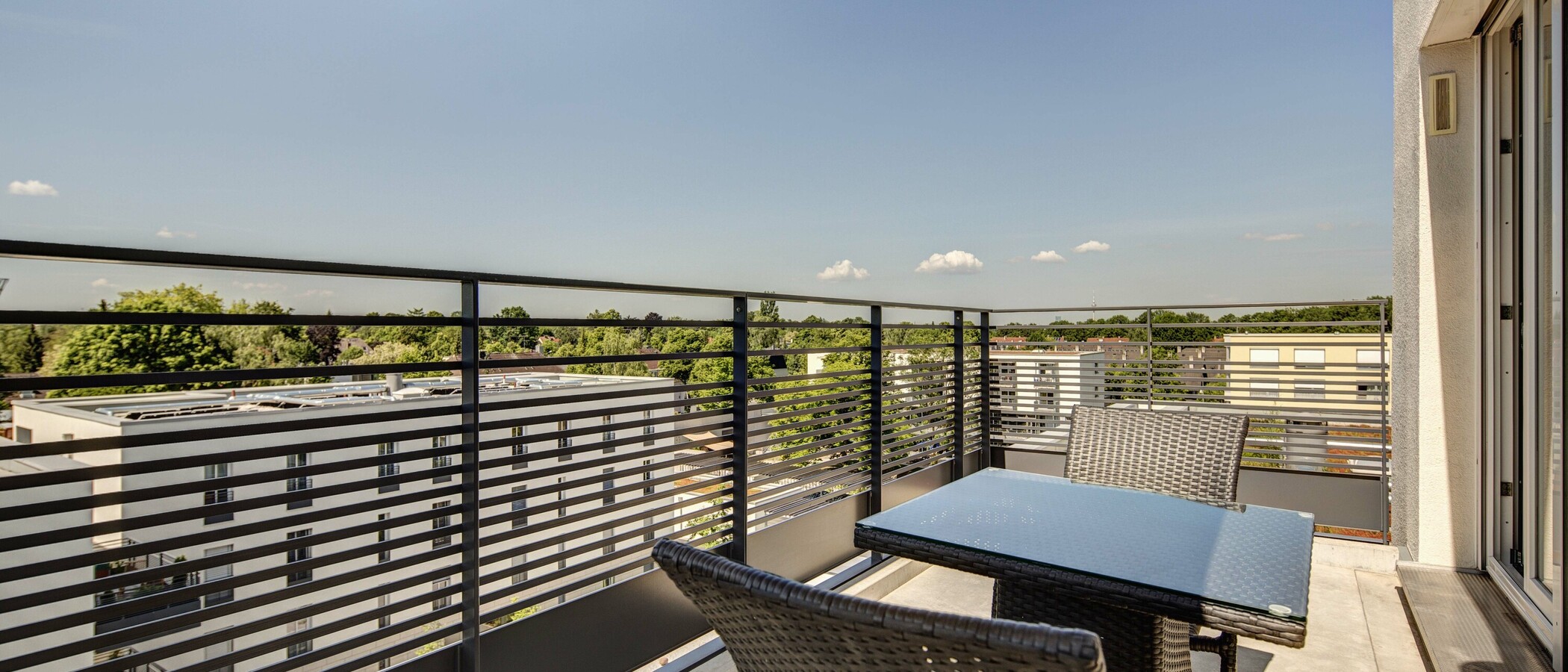 appartamento München Bogenhausen 02 balcone 9524