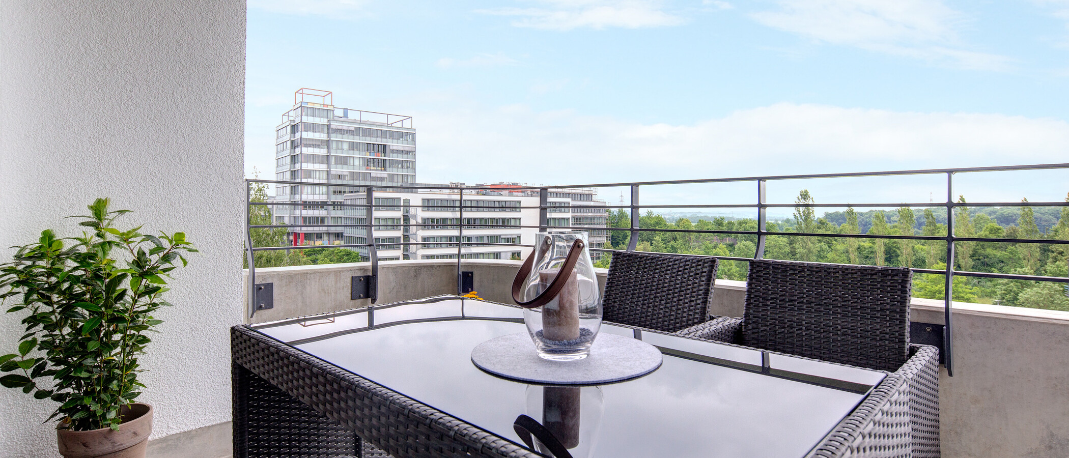 appartamento Unterschleißheim 03 balcone 9534
