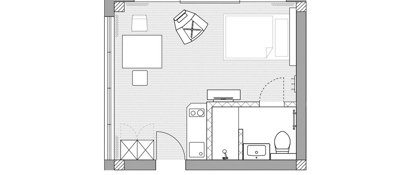 appartamento Ismaning 01 planimetria 9549