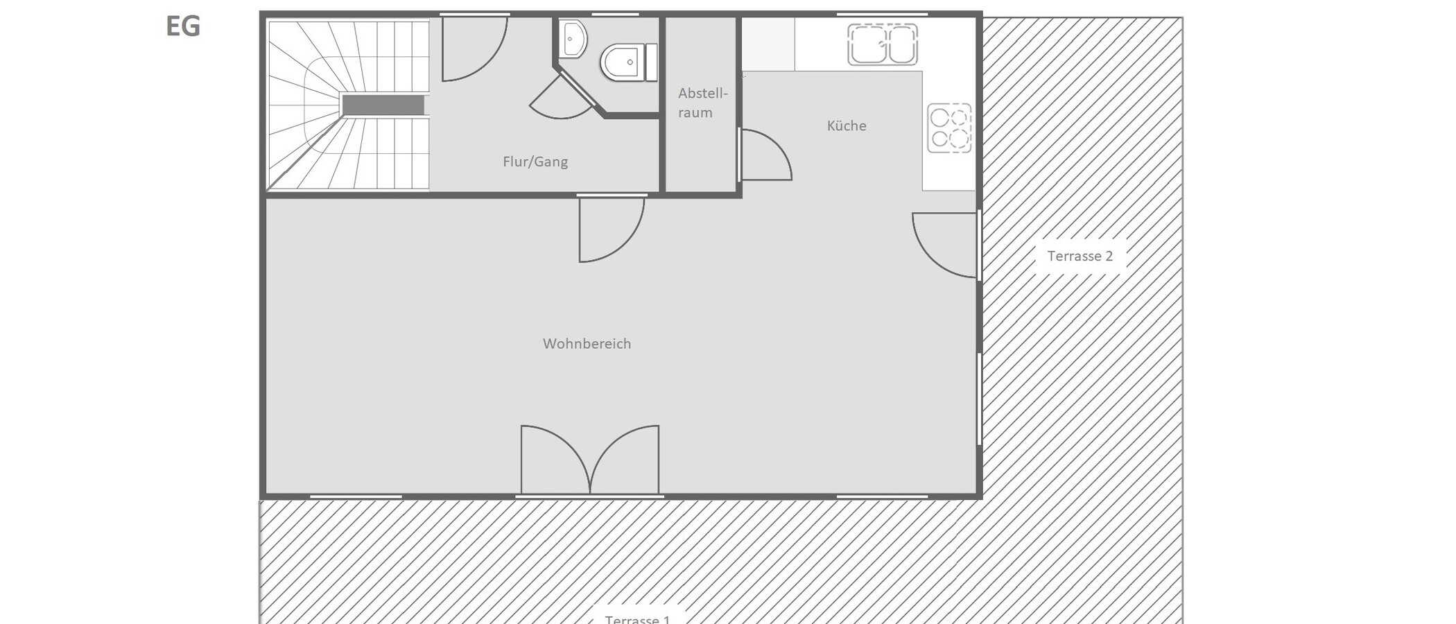 appartamento Unterschleißheim Am Hart 01 planimetria 955