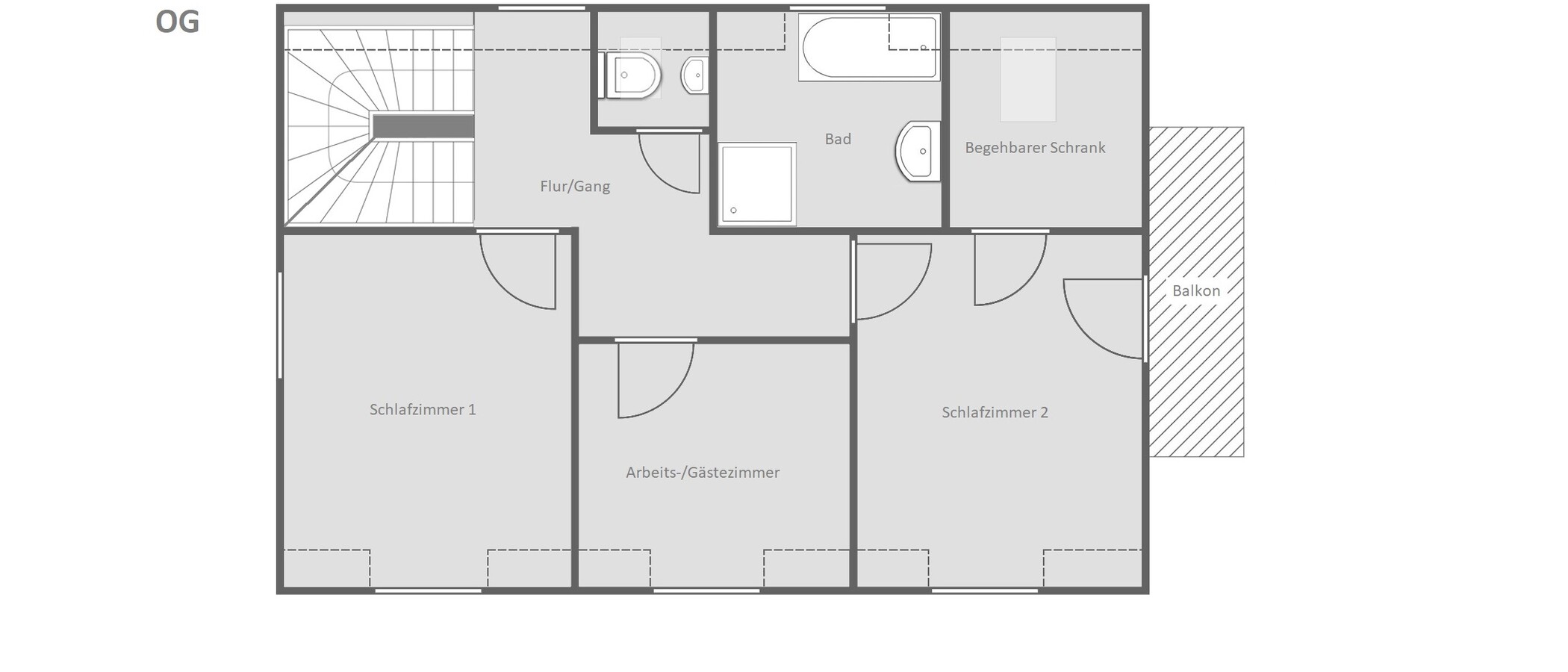 appartamento Unterschleißheim Am Hart 02 planimetria 955