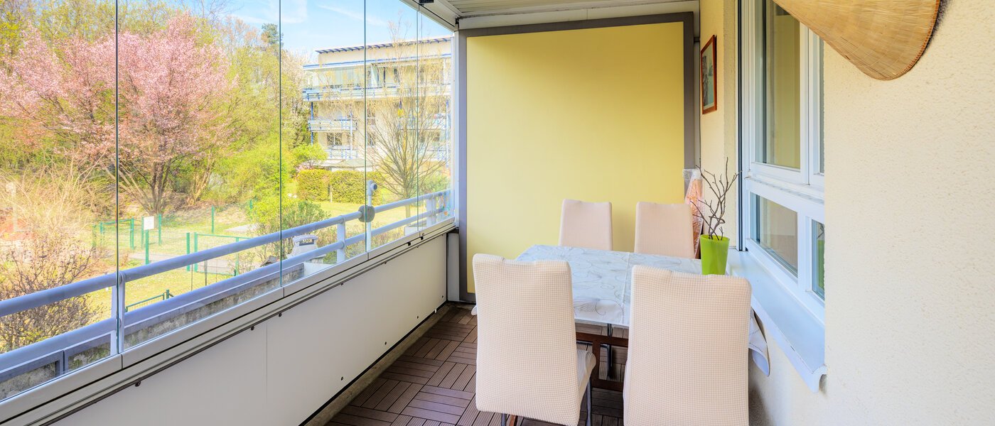 appartamento München Oberföhring 01 balcone 9553