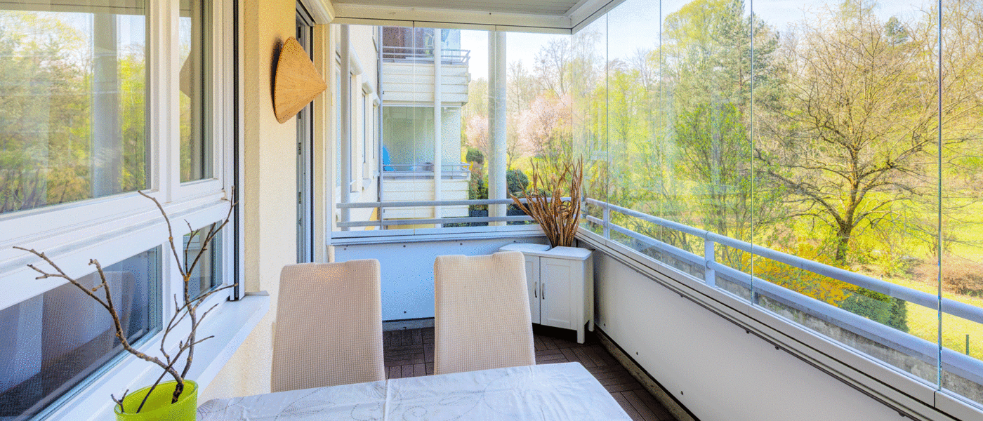 appartamento München Oberföhring 02 balcone 9553