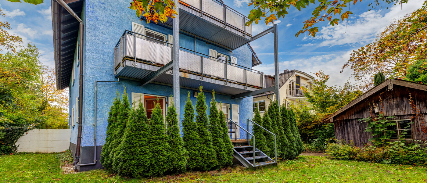 appartamento München Waldtrudering 03 giardino condiviso 9555