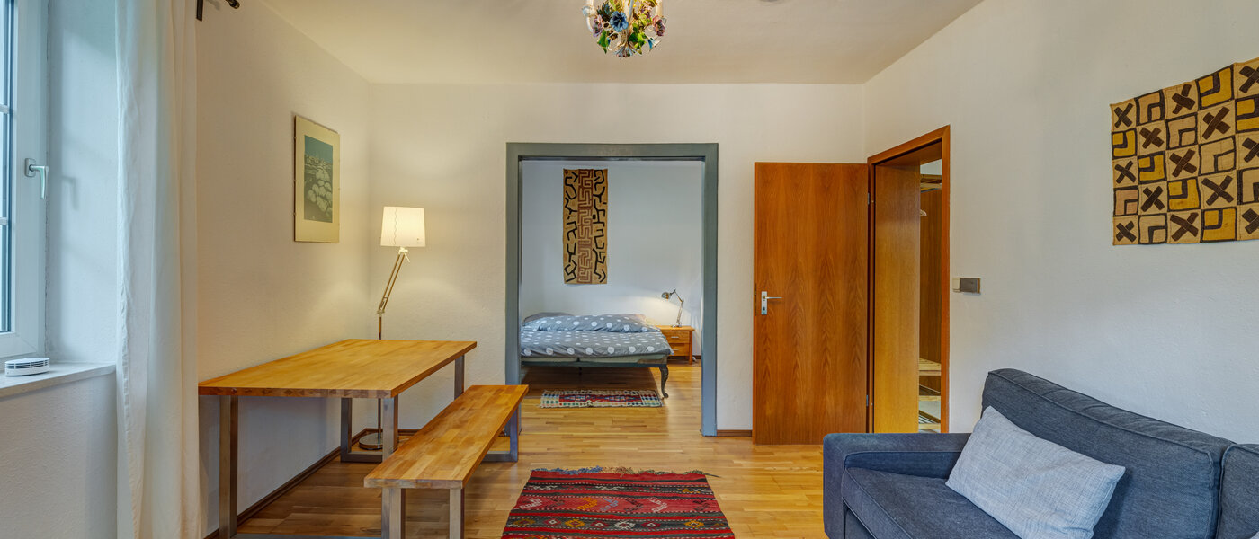 appartamento München Waldtrudering 03 zona living 9555