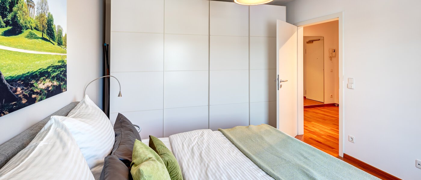 appartamento München Schwabing-Nord (zw. Leopoldstraße & Englischen Garten) 03 camera da letto 9573