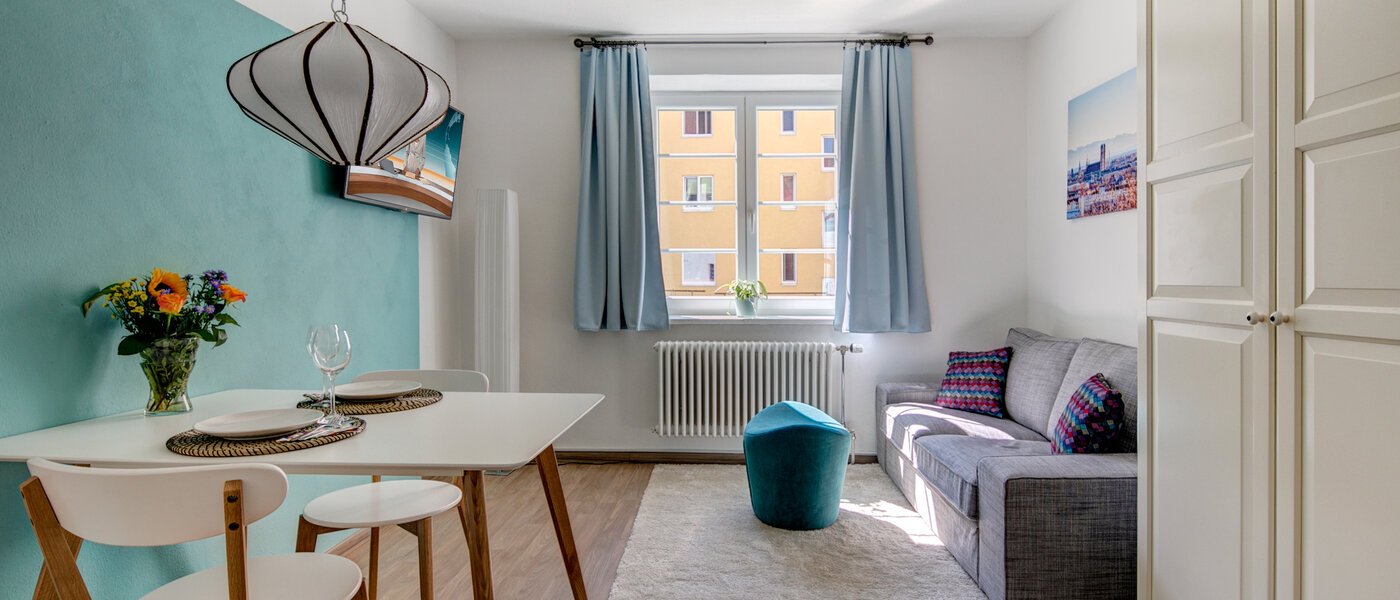 appartamento München Schwabing-West 01 soggiorno 9578