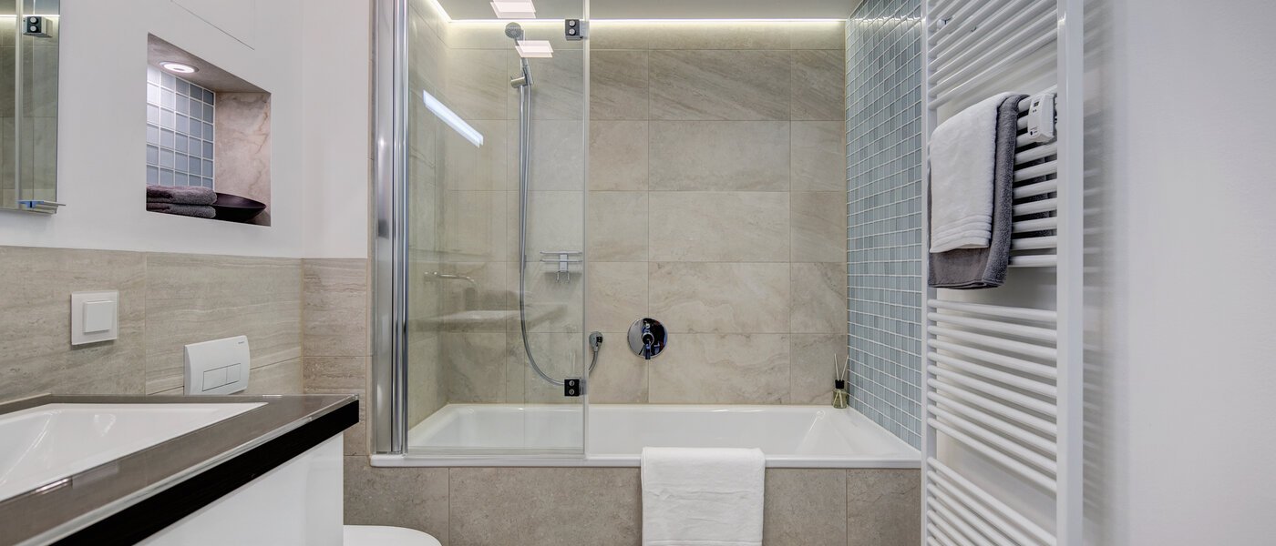 attico con terrazzo München Schwabing-Nord (zw. Belgrad- & Leopoldstraße) 01 bagno 9584
