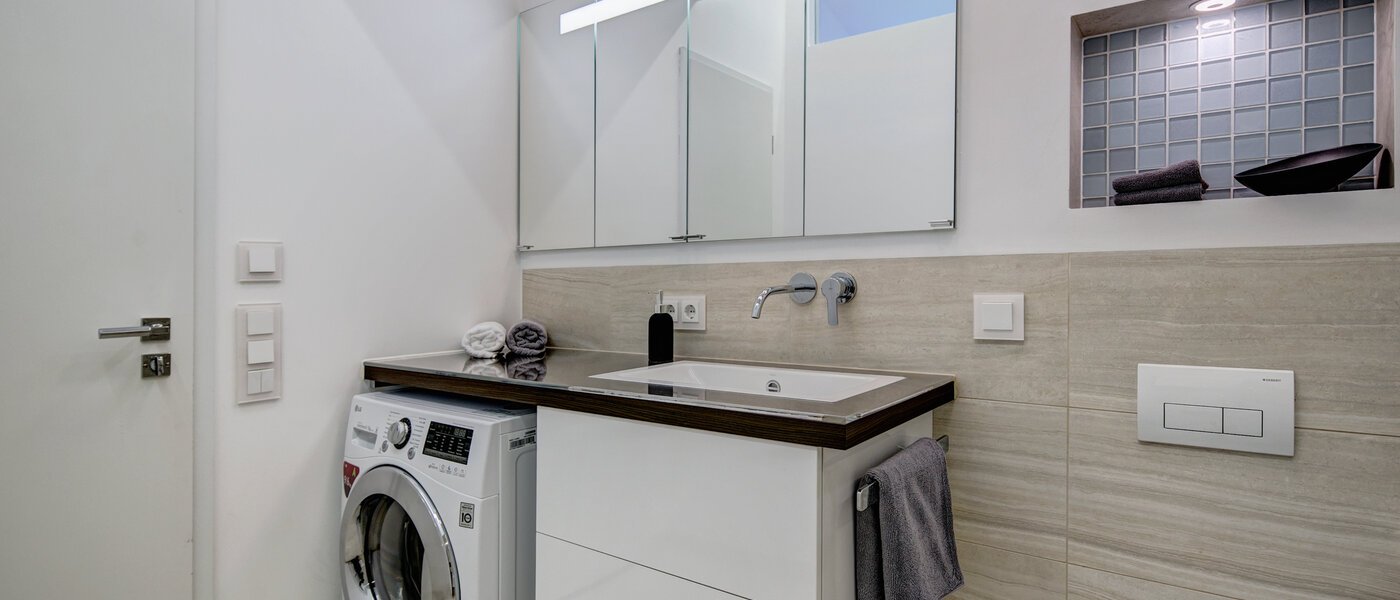 attico con terrazzo München Schwabing-Nord (zw. Belgrad- & Leopoldstraße) 04 bagno 9584