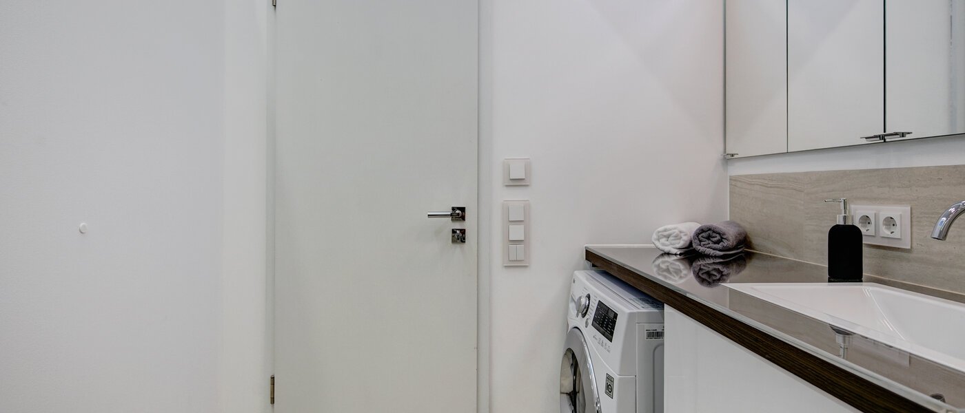 attico con terrazzo München Schwabing-Nord (zw. Belgrad- & Leopoldstraße) 05 bagno 9584