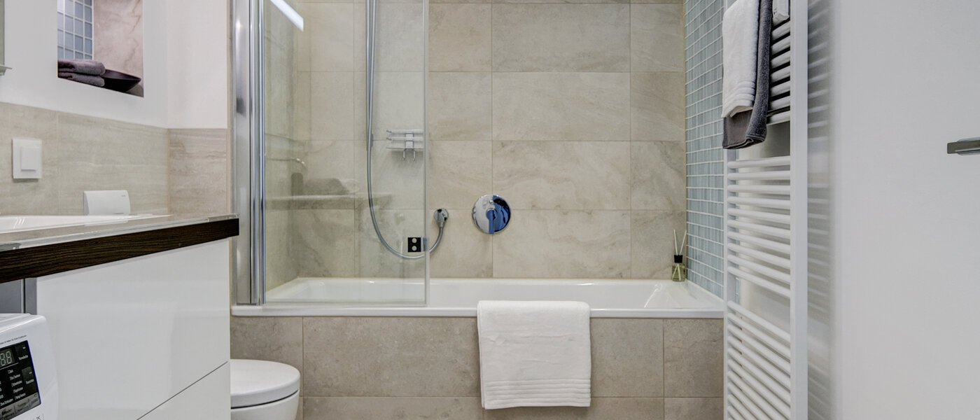 attico con terrazzo München Schwabing-Nord (zw. Belgrad- & Leopoldstraße) 06 bagno 9584