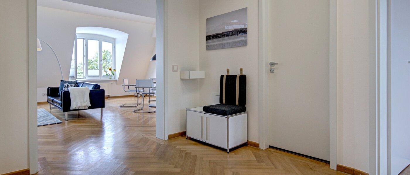 attico con terrazzo München Schwabing-Nord (zw. Belgrad- & Leopoldstraße) 01 ingresso/corridioio 9584