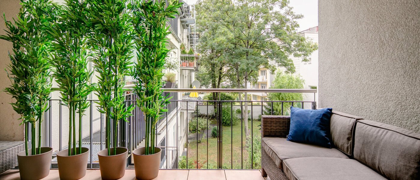 appartamento München Glockenbachviertel 02 balcone 9591