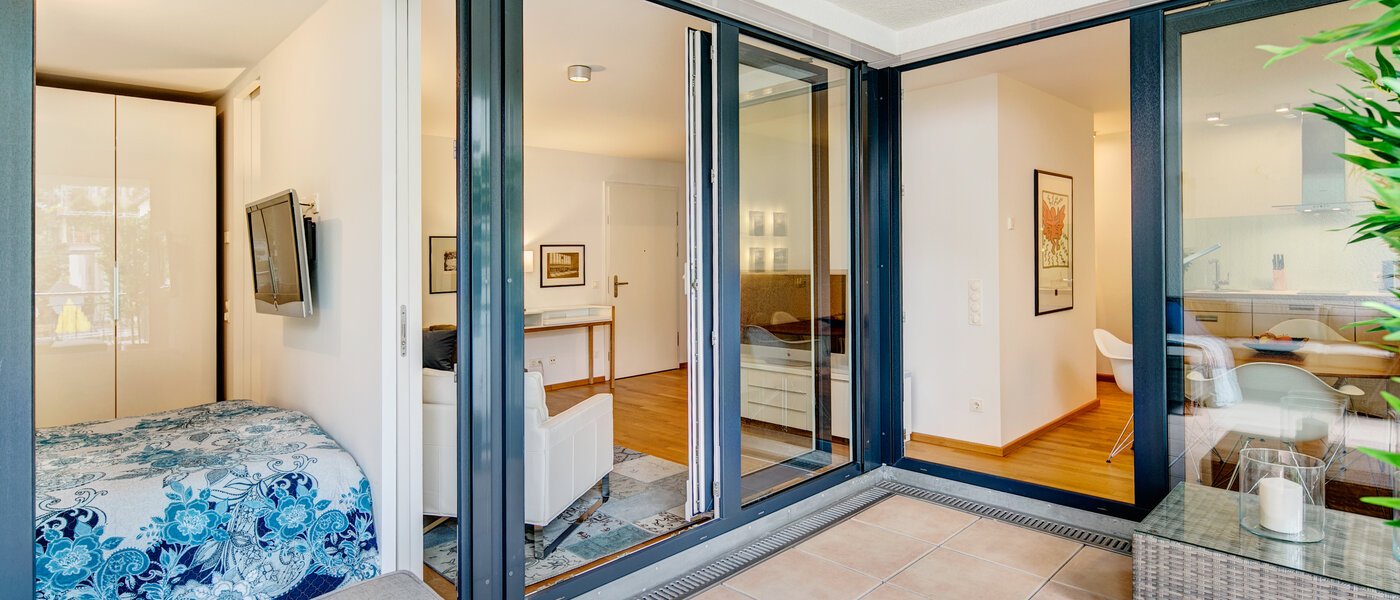 appartamento München Glockenbachviertel 03 balcone 9591