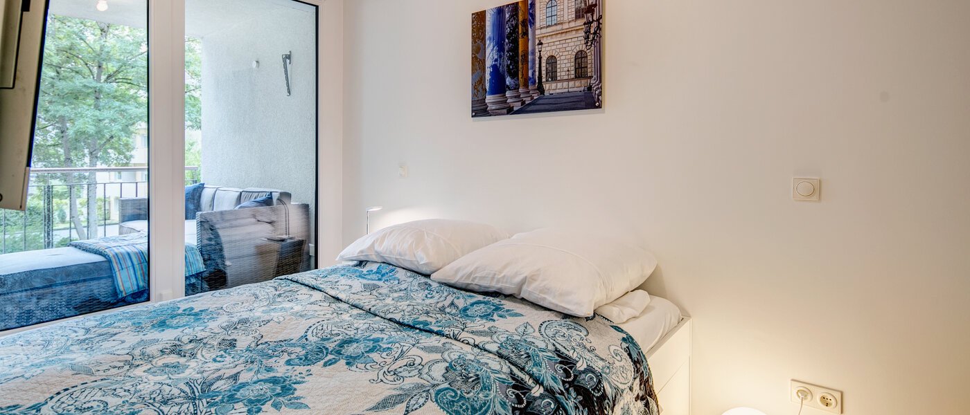 appartamento München Glockenbachviertel 01 zona notte 9591