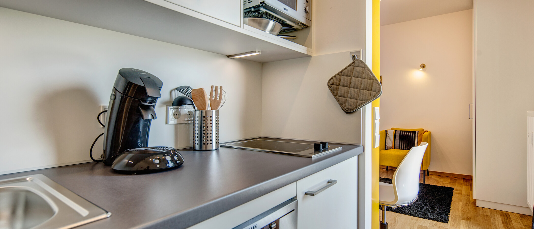 attico München Giesing 03 cucina 9613