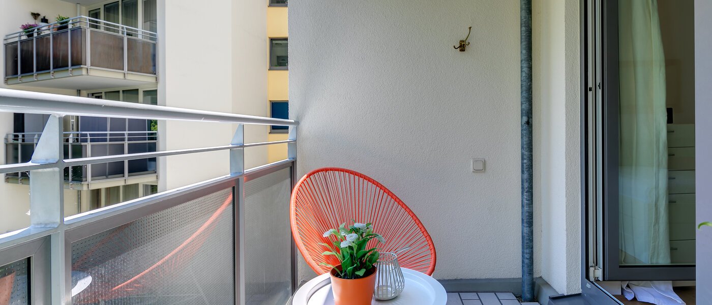 appartamento München Maxvorstadt - Museumsviertel 02 balcone 9616