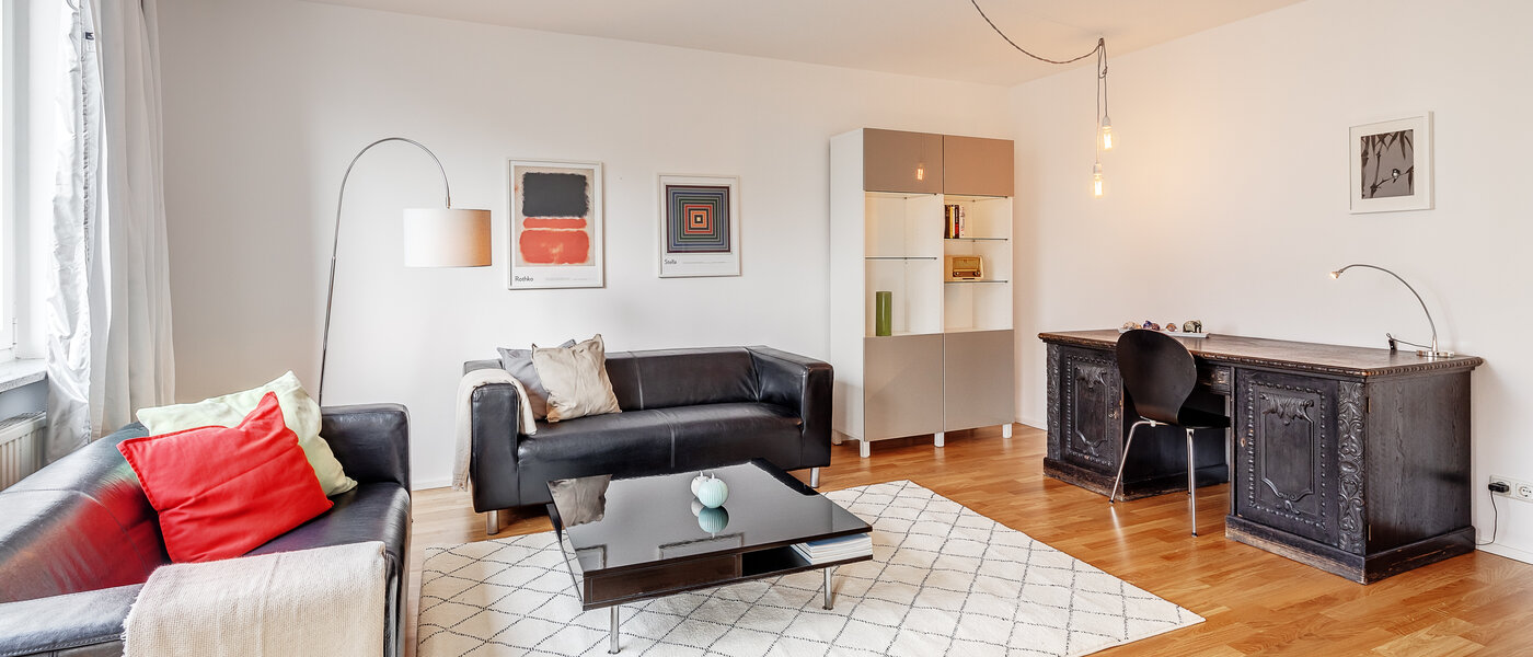 appartamento München Maxvorstadt - Museumsviertel 02 zona living 9616