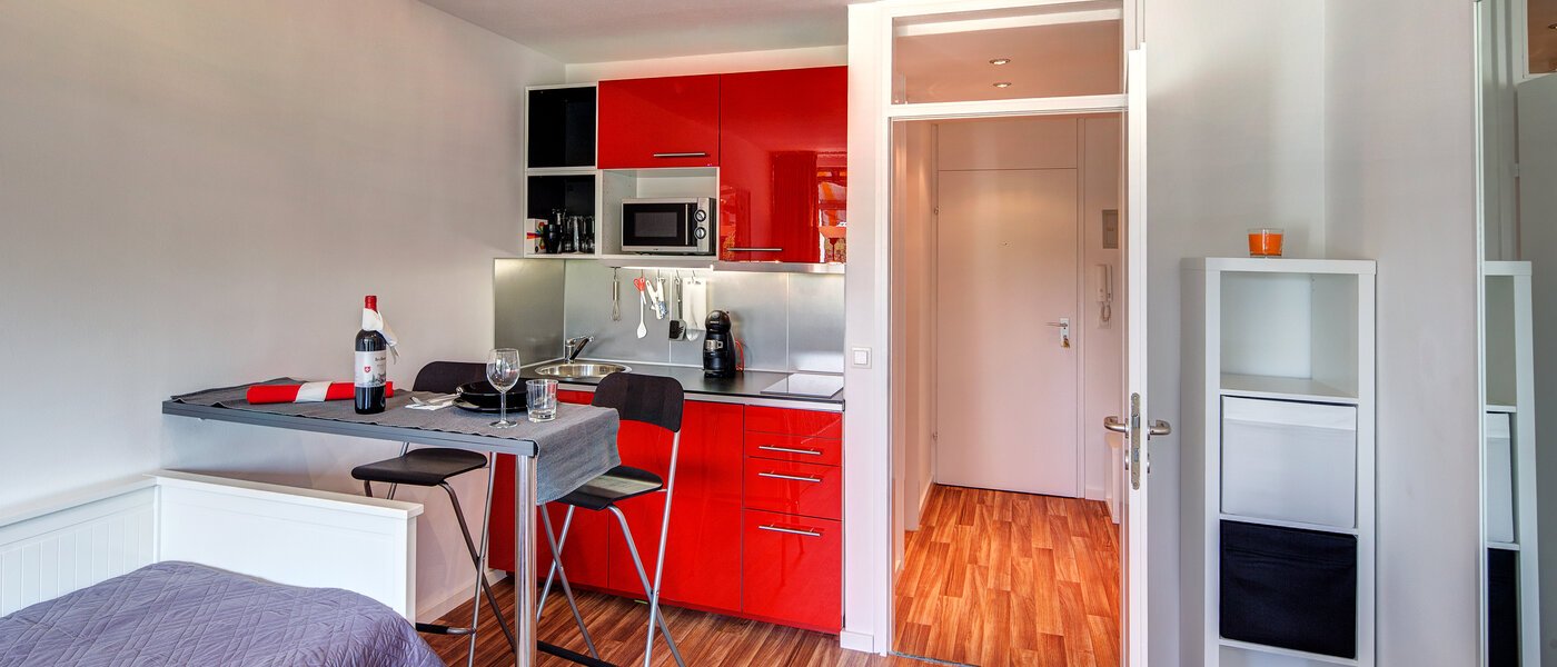 abitazione München Schwabing-Nord (zw. Leopoldstraße & Englischen Garten) 03 soggiorno 9622