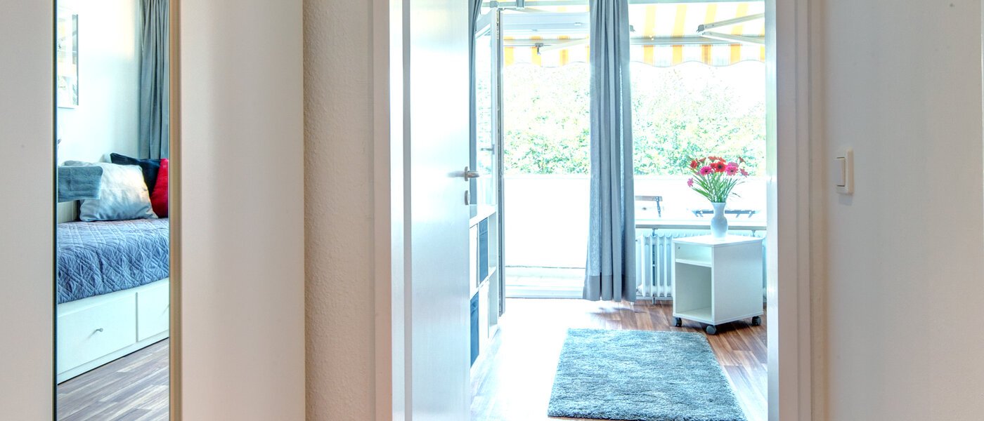 abitazione München Schwabing-Nord (zw. Leopoldstraße & Englischen Garten) 01 ingresso/corridioio 9622