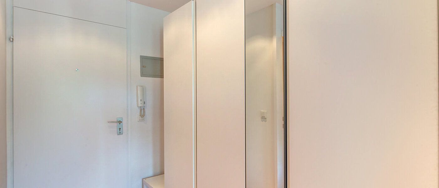 abitazione München Schwabing-Nord (zw. Leopoldstraße & Englischen Garten) 03 ingresso/corridioio 9622