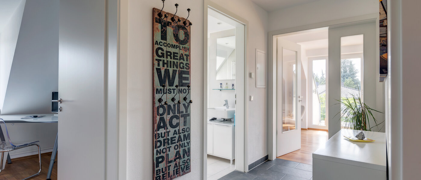 attico con terrazzo München Obermenzing 01 ingresso/corridioio 9637