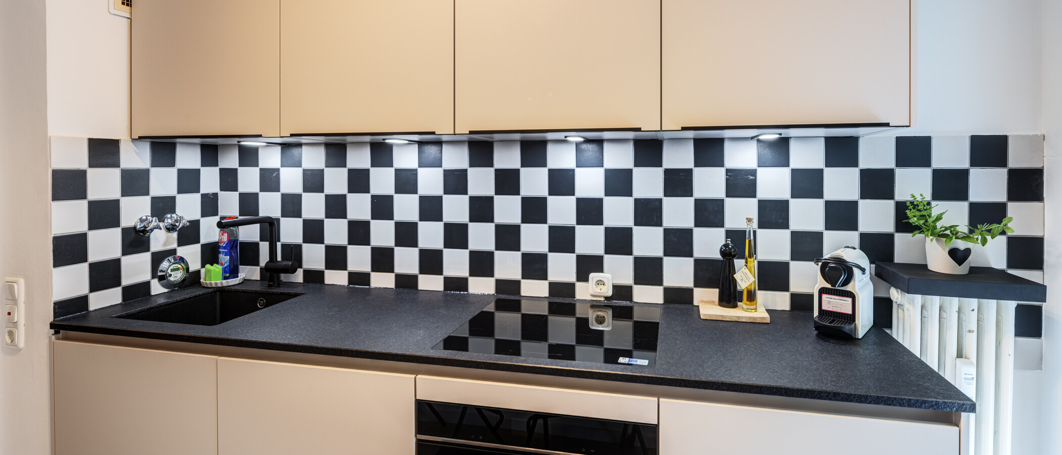 appartamento München Lehel 02 cucina 9663