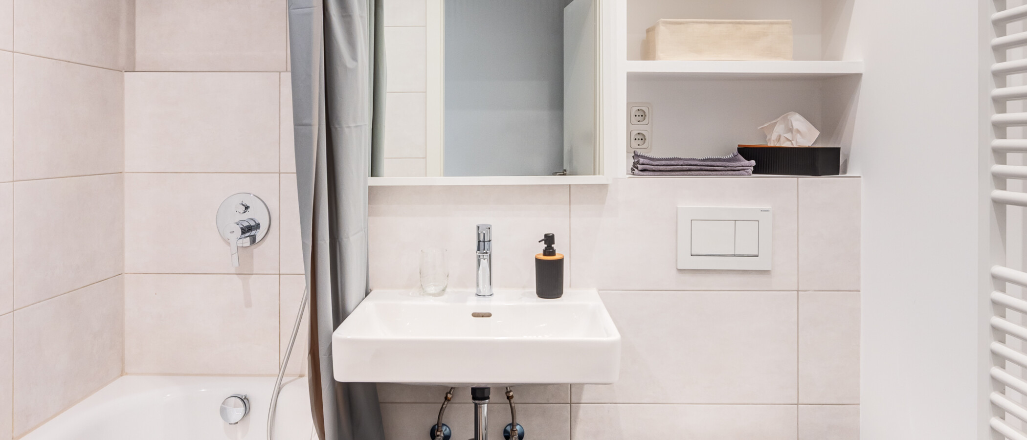 appartamento München Lehel 01 bagno 9663