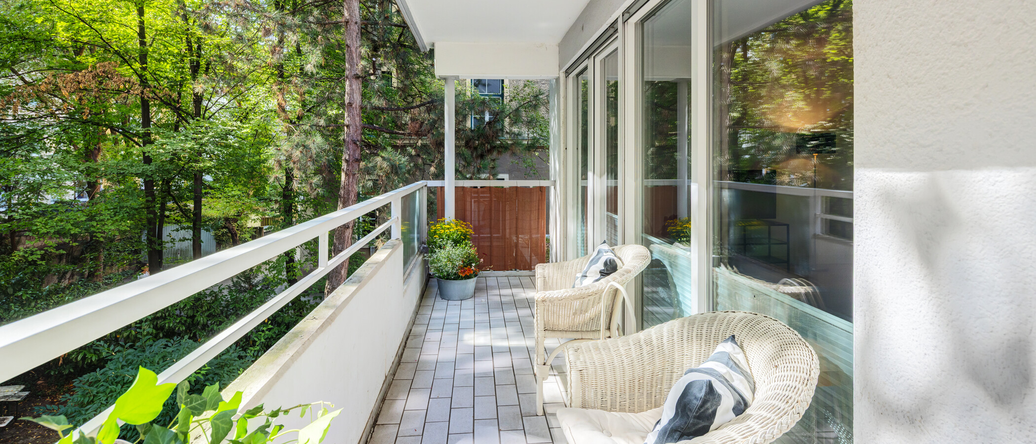 appartamento München Lehel 02 balcone 9663