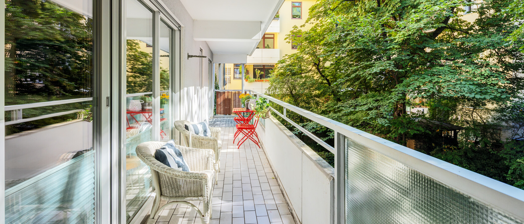 appartamento München Lehel 03 balcone 9663
