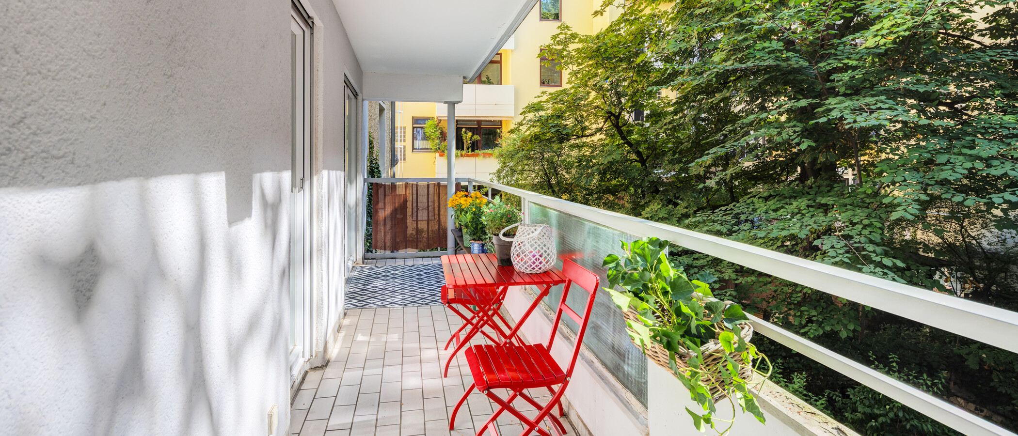appartamento München Lehel 04 balcone 9663