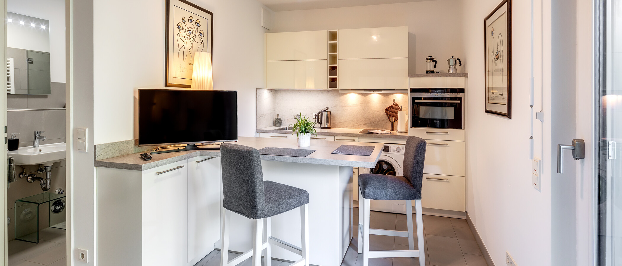 appartamento München Ramersdorf 04 zona living 9668