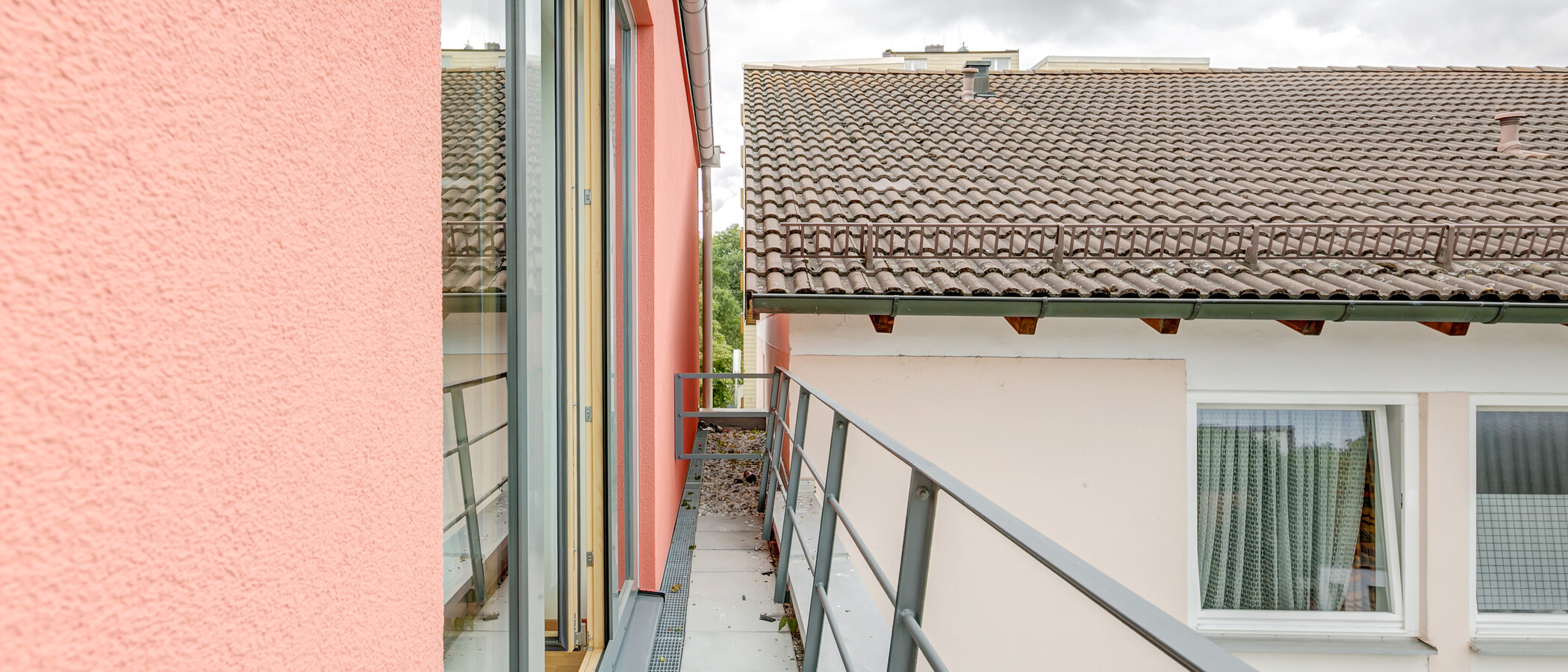 maisonnette con galleria Unterschleißheim Lohhof 01 balcone 9677