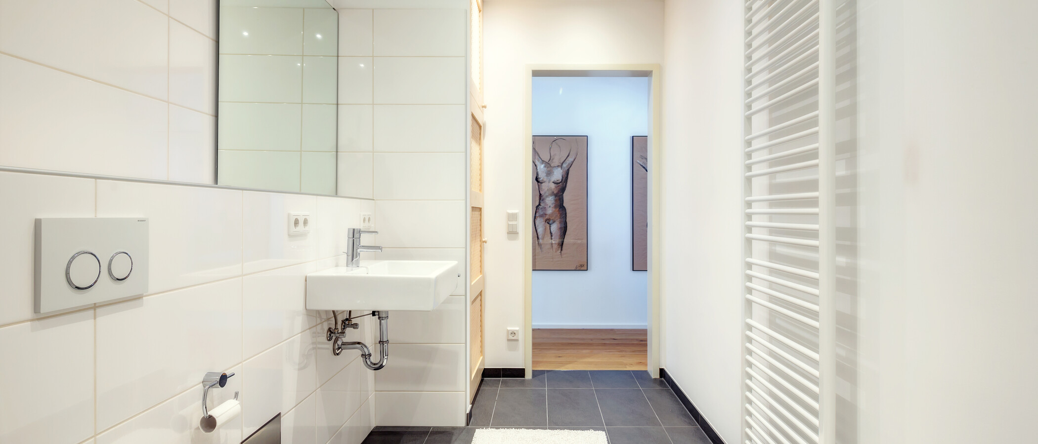appartamento München Neuhausen 02 bagno 9686