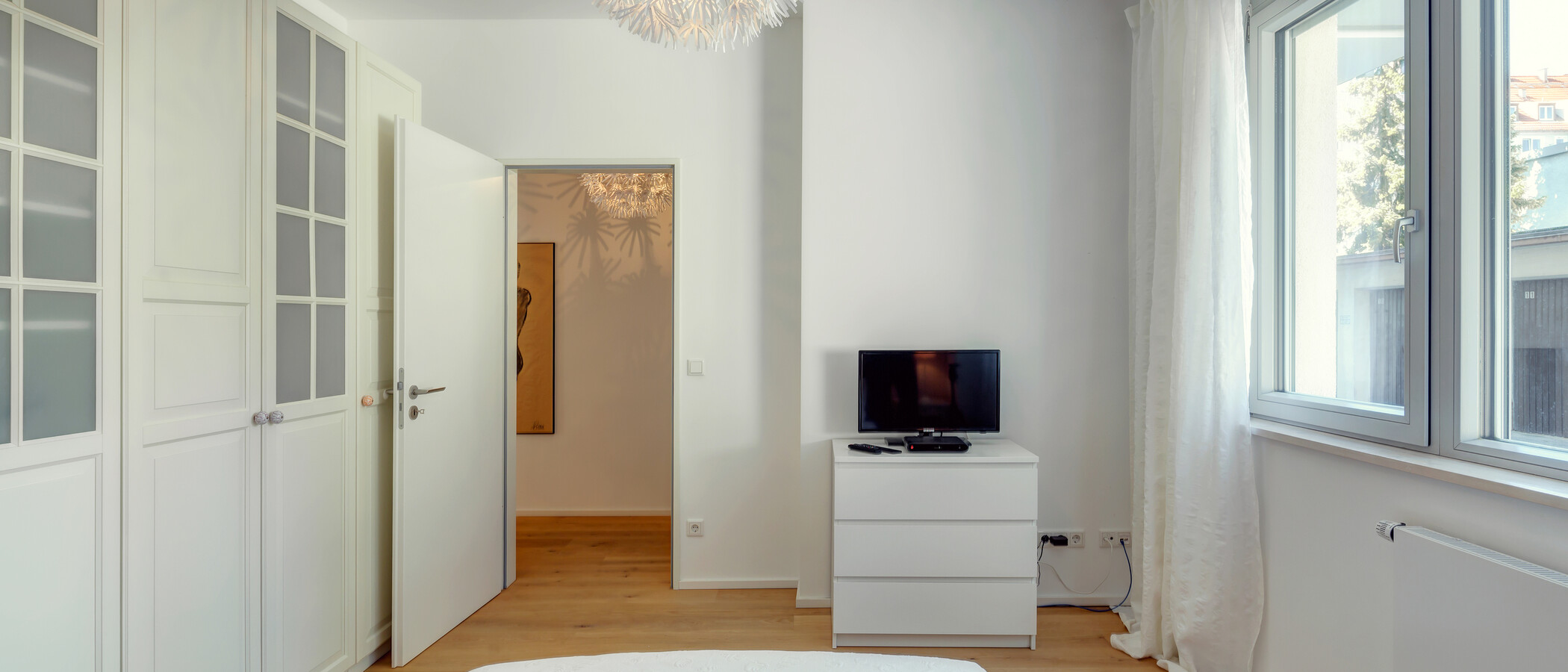 appartamento München Neuhausen 04 zona notte 9686