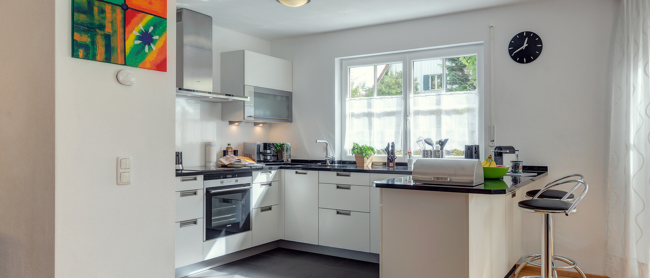 appartamento con giardino München Forstenried 05 cucina 9703